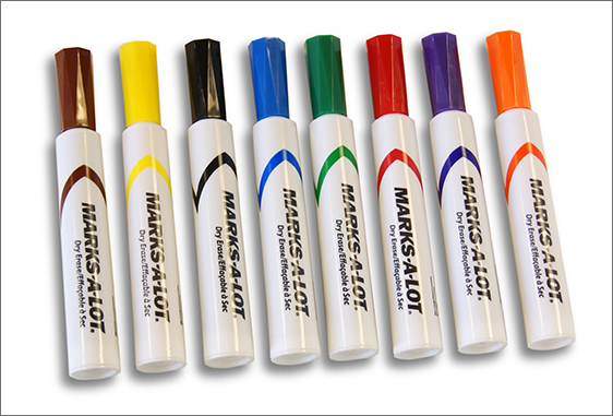 8 Dry Erase Markers Image