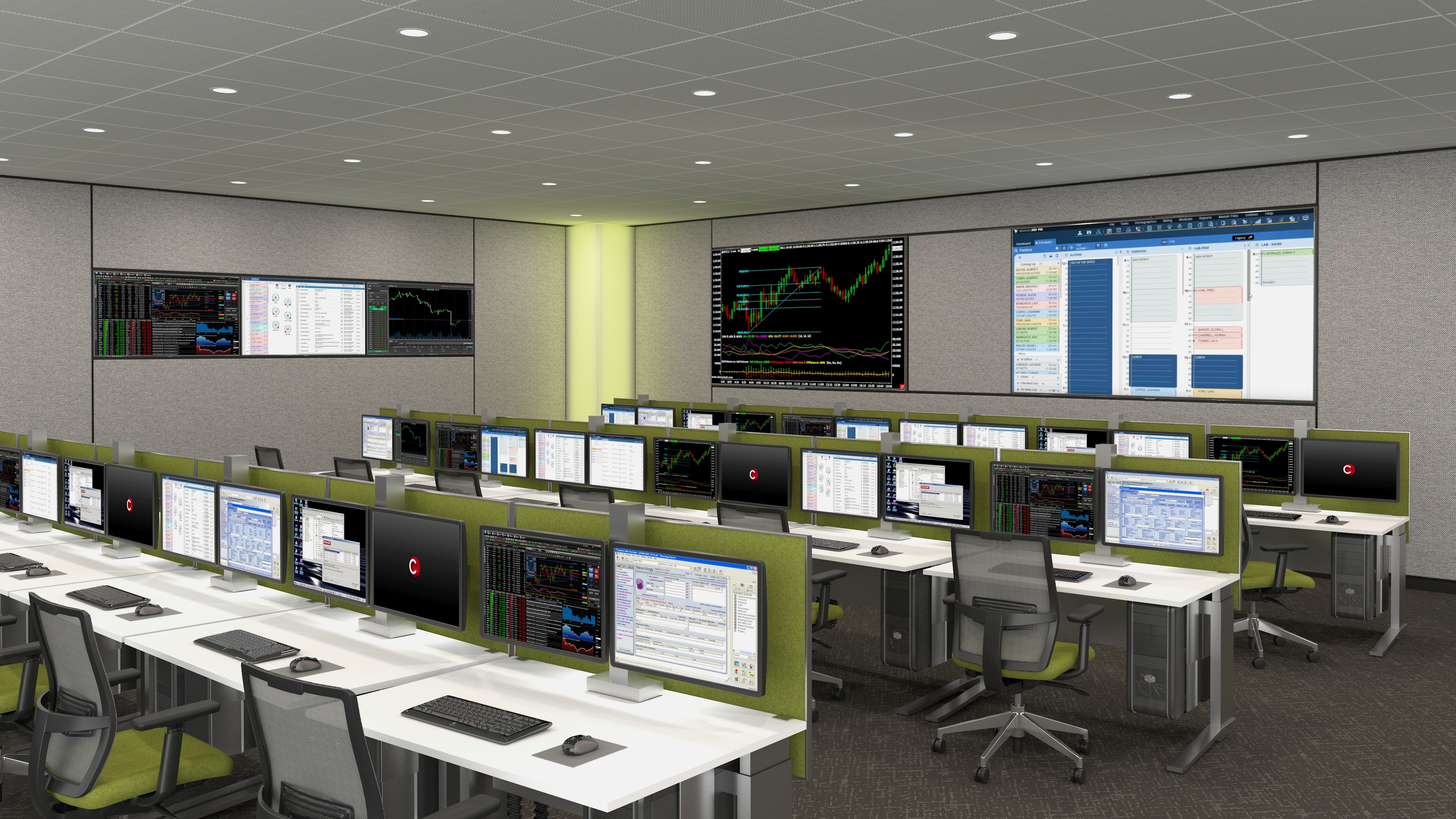 Corona Group - Multi Monitor Desking Application 3 View 1 - 11.08.2022