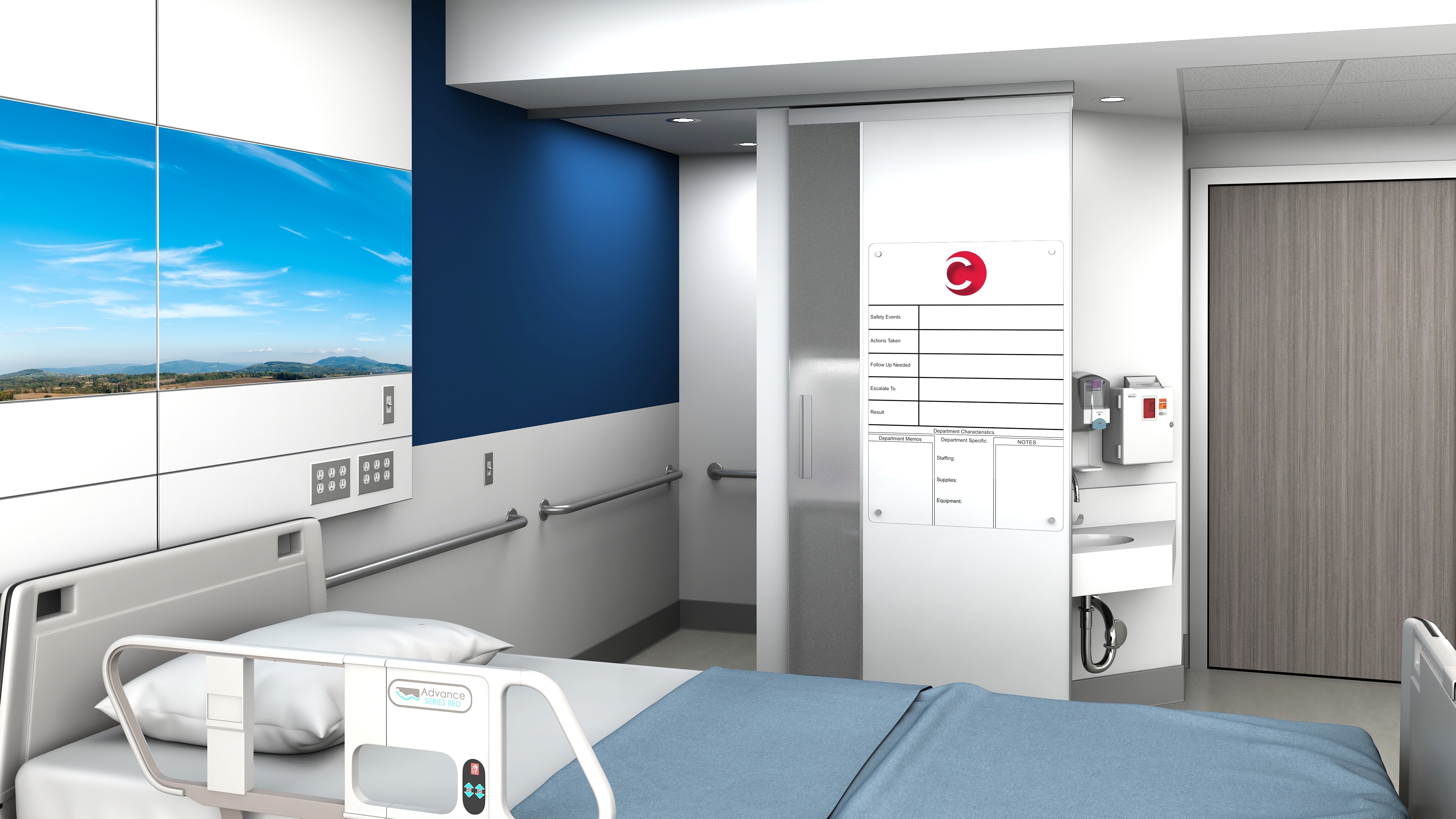 CoronaGroup-PatientRoom-Door_Open