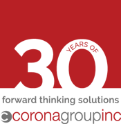 30th email logo corona group