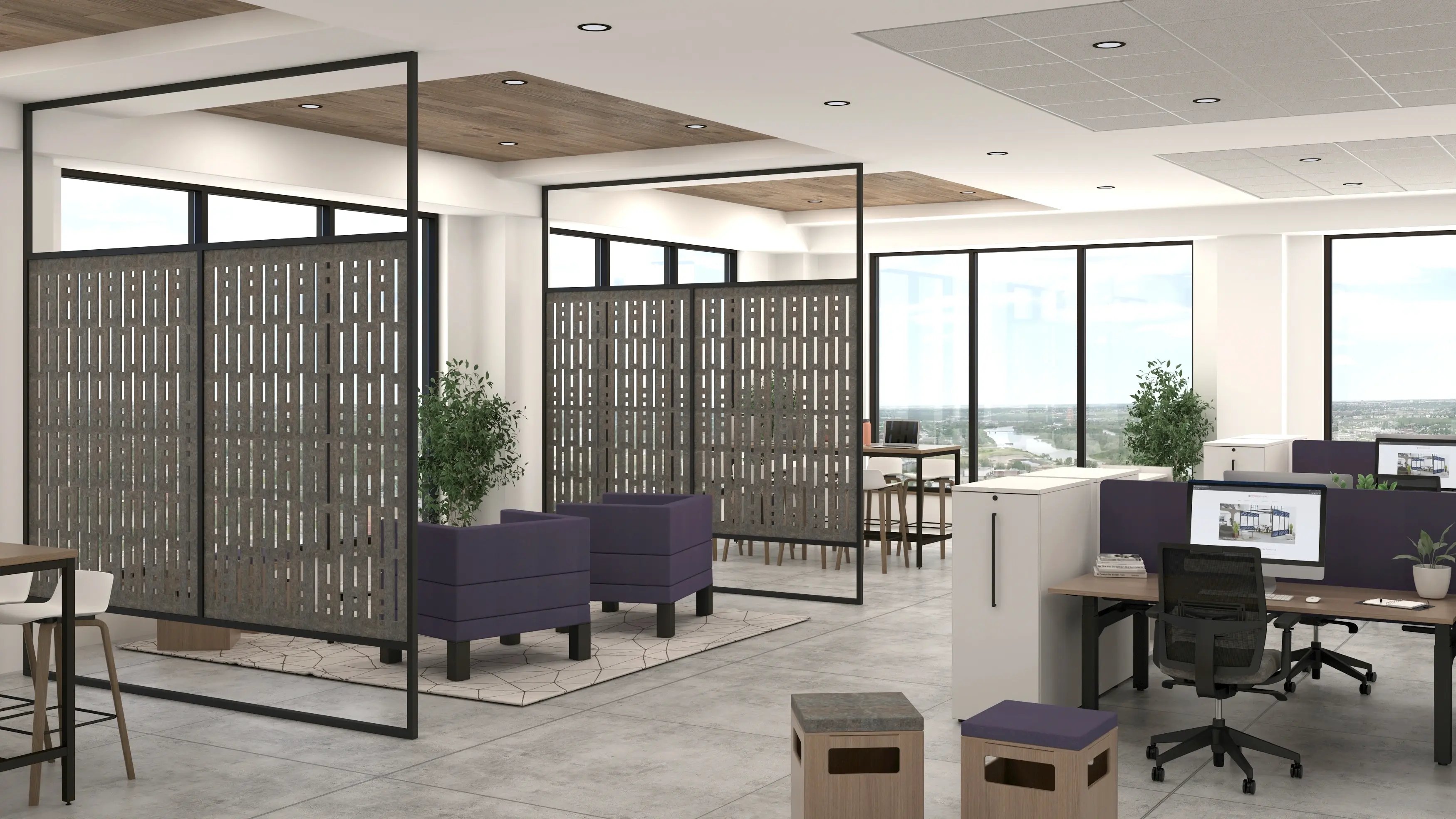 Corona Group - Intersection Panels with Custom Cutouts for Space Division - 06.22.2022