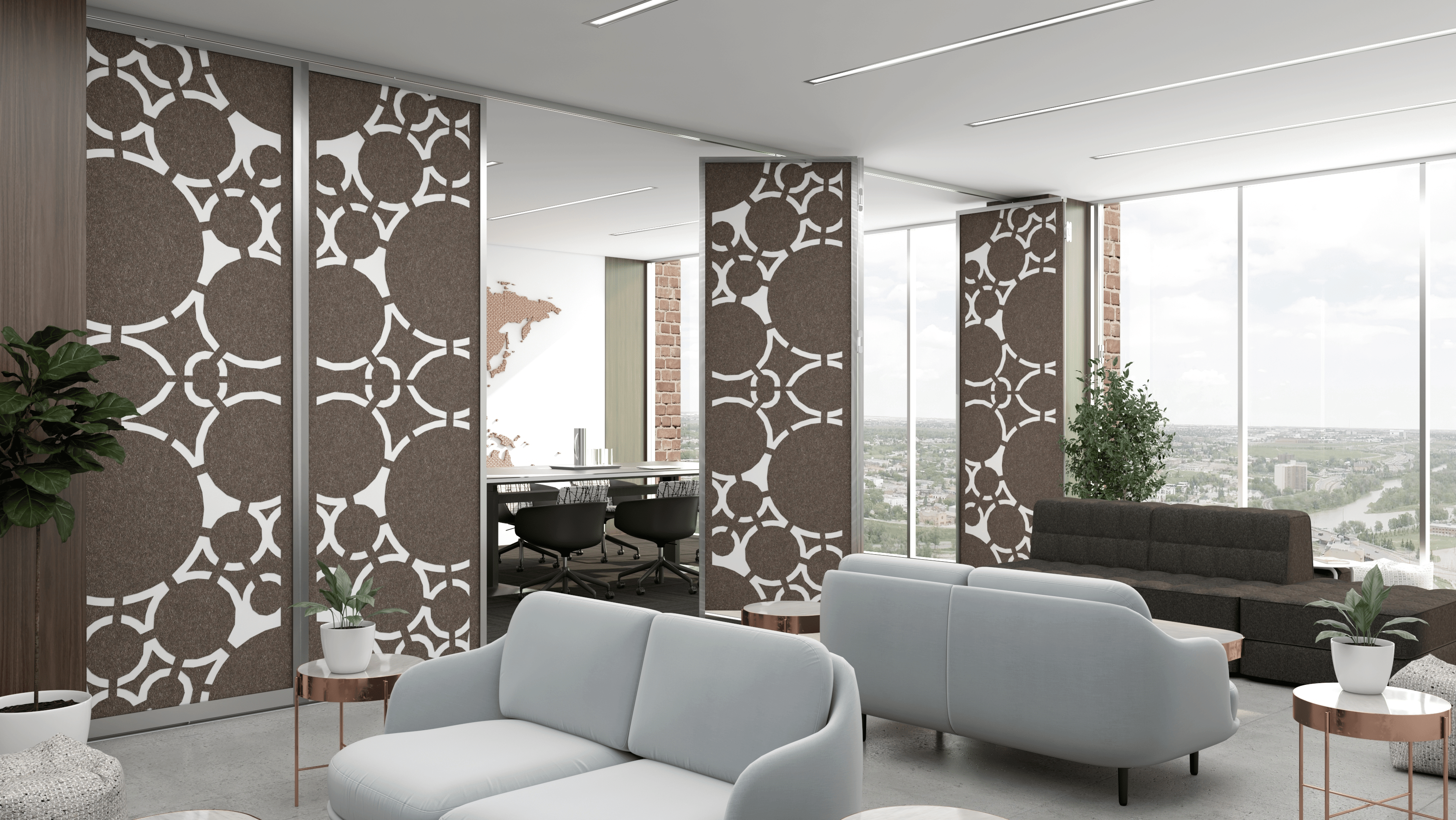 CoronaGroup-Intersection-Stack-CustomPatternedAcousticor_Panels