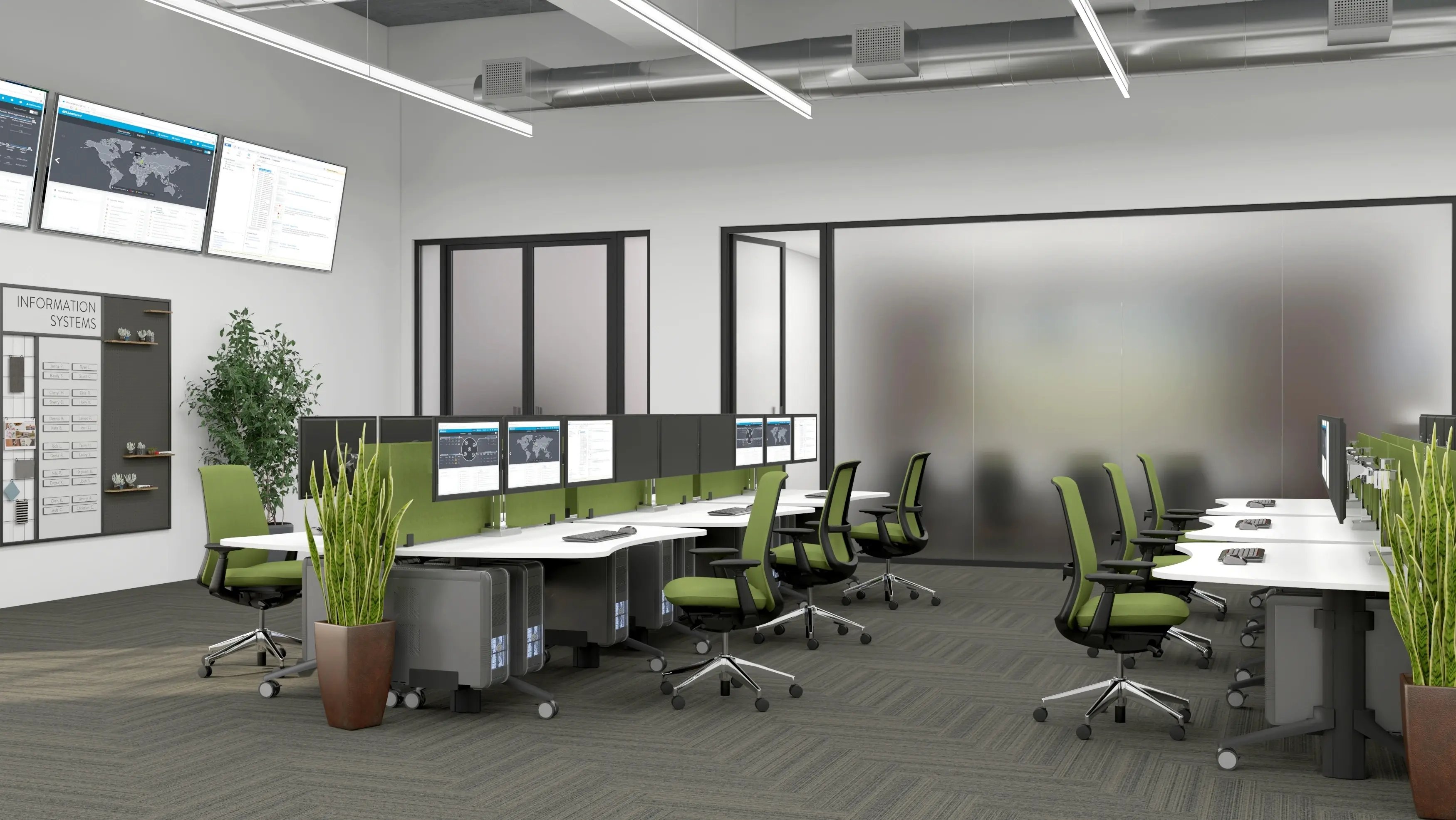 CoronaGroup-Multiple-Monitor_Systems-with ACOUSTICOR SCREENS