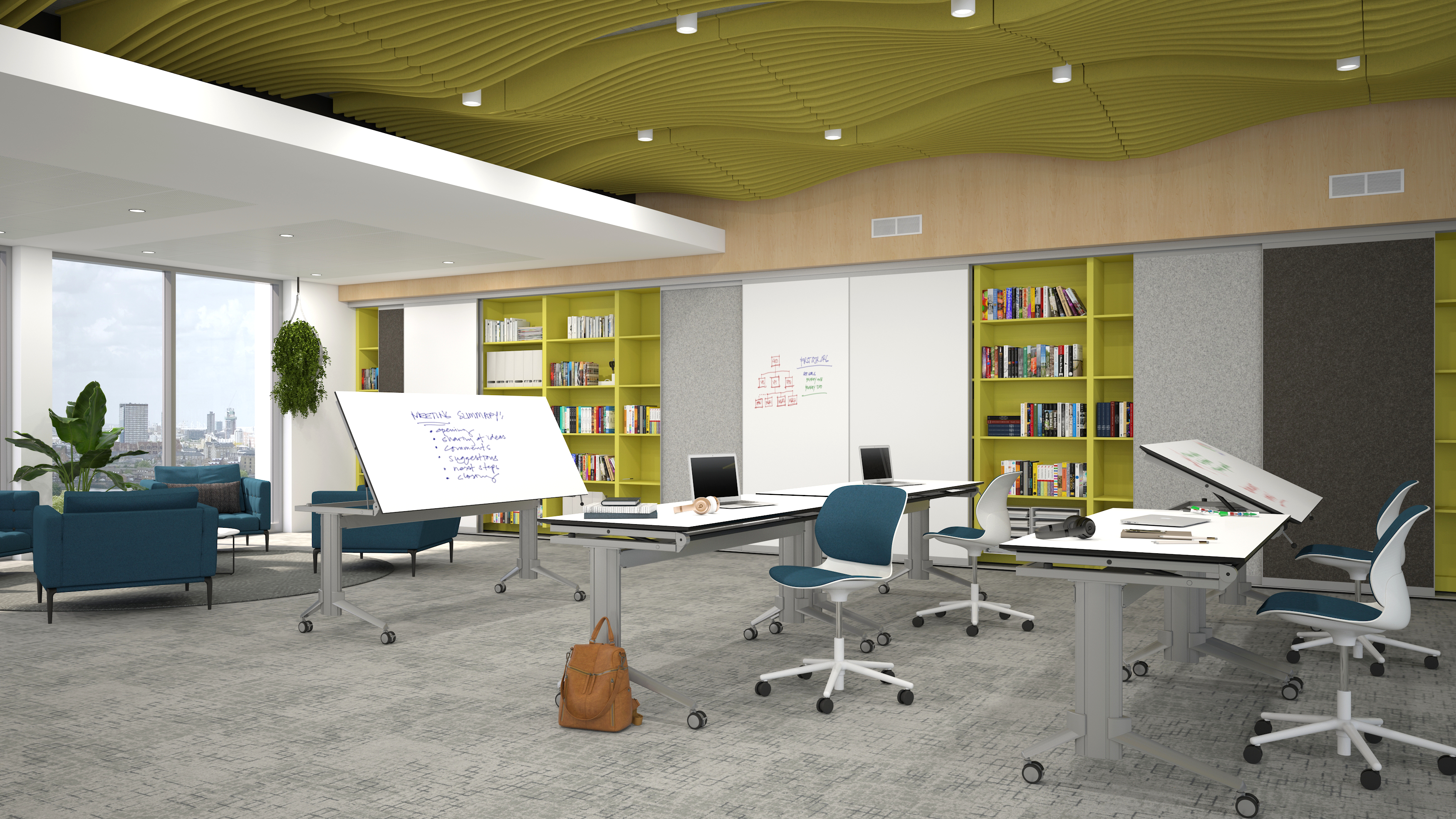 CoronaGroup-Tilt-Top_Tables-with-VIP+ Sliding_WallPanels