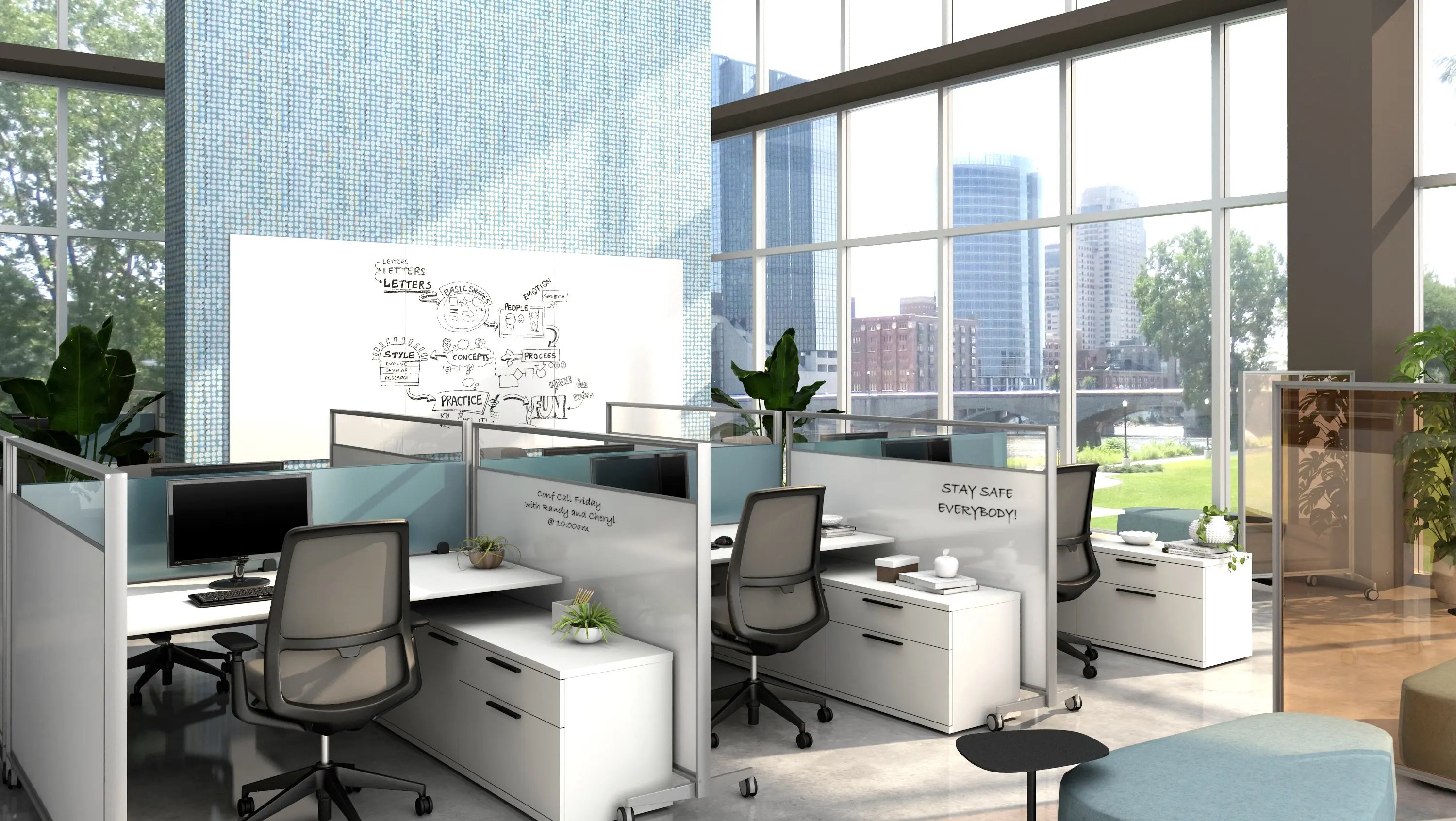 CoronaGroup_Elements_TriLeg_MobileDivider_Desking
