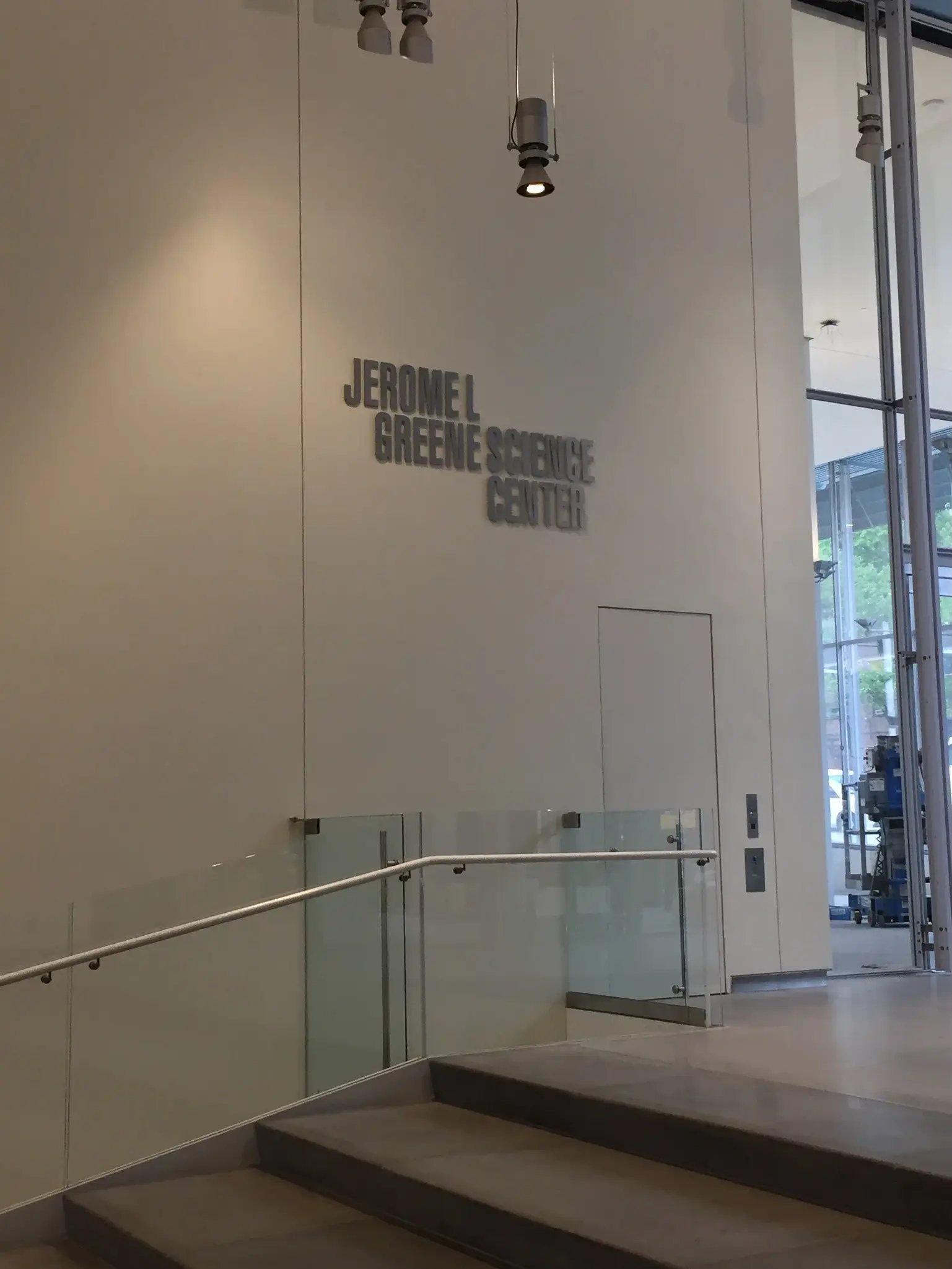 JEROME L GREENE SCIENCE CENTER COLUMBIA U01