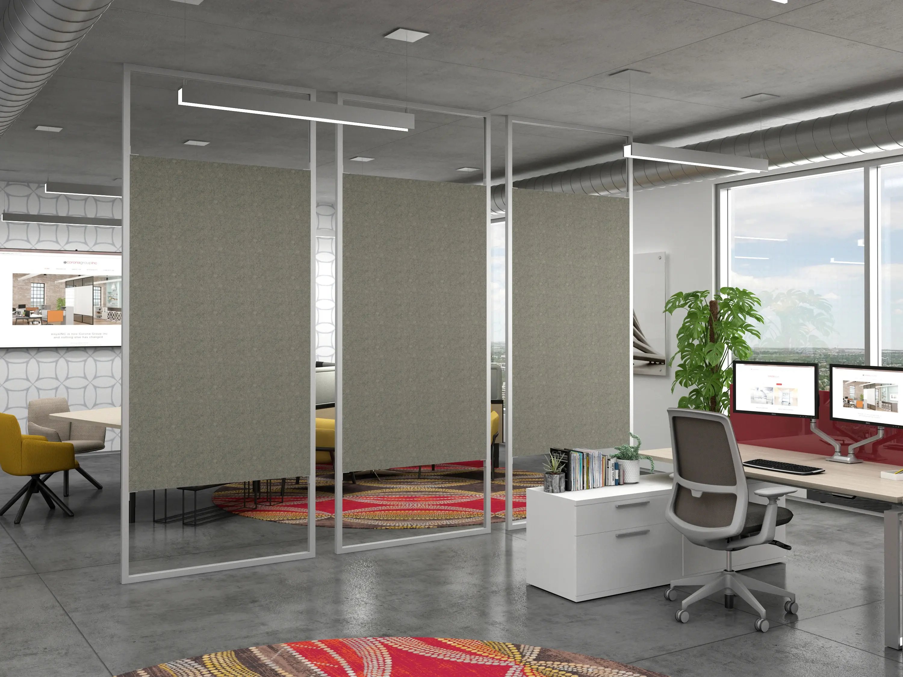 coronaVISUAL-INTERSECTION-SINGLEPANEL-ACOUSTICOR
