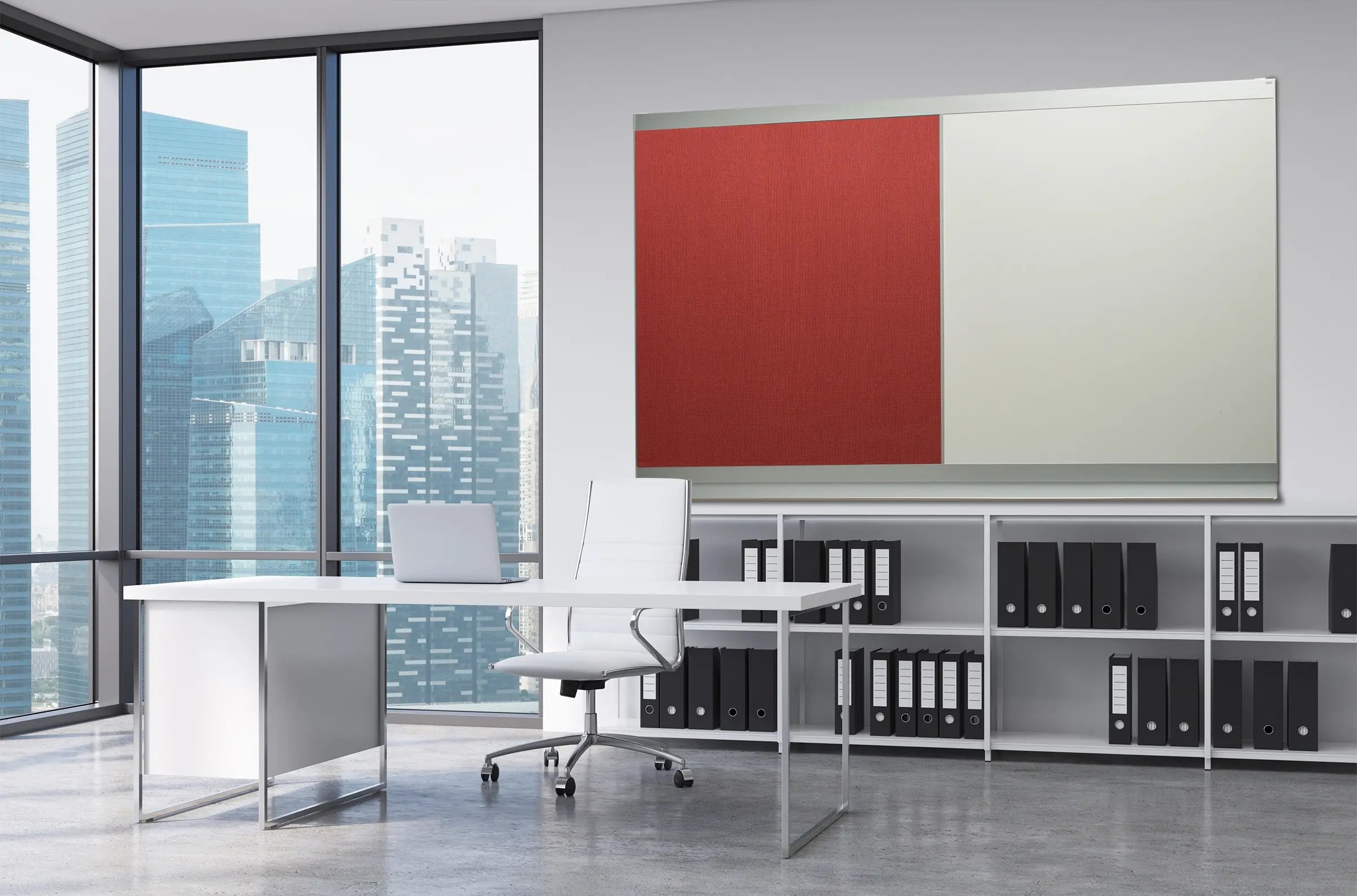 coronaVISUAL_VIP_Combiboard-RedFabric