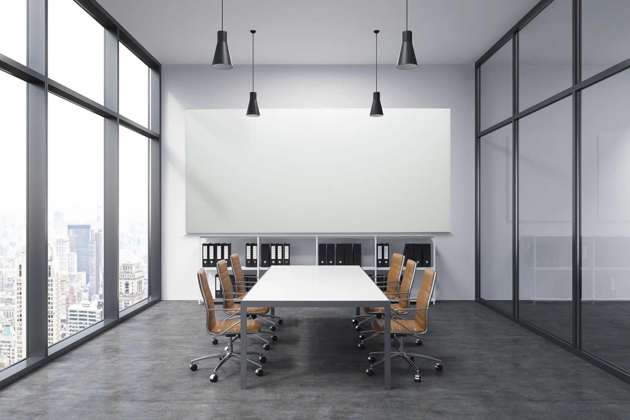 coronaVISUAL_frameless_glassboard_in_conference_room